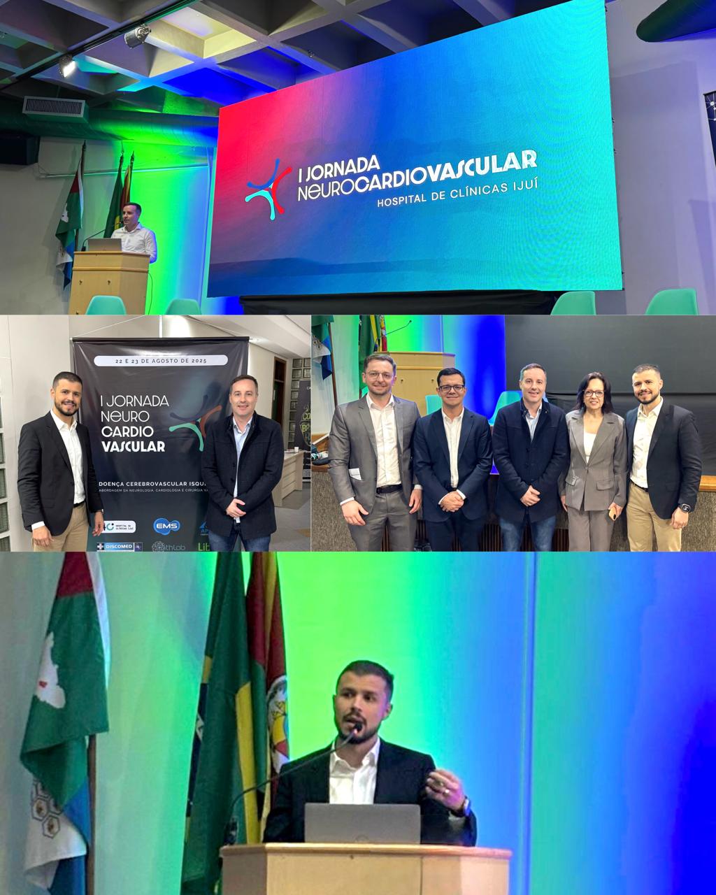 IMCer participa da I Jornada Neurocardiovascular do Hospital de Clínicas de Ijuí